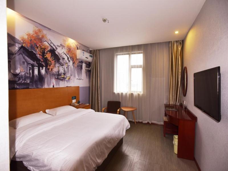 Greentree Inn Jiangsu Suzhou International Film City South Jinshan Road Express Hotel Exterior photo