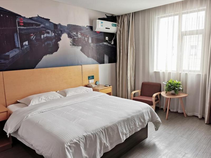 Greentree Inn Jiangsu Suzhou International Film City South Jinshan Road Express Hotel Exterior photo