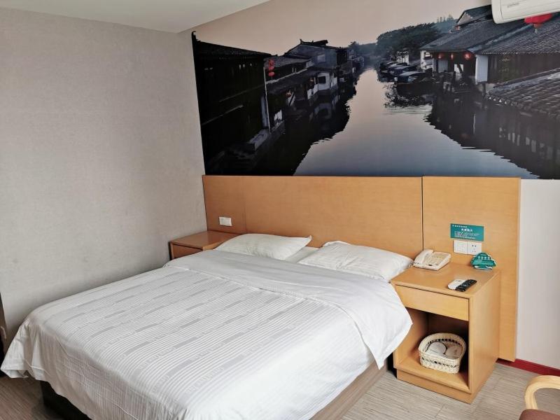 Greentree Inn Jiangsu Suzhou International Film City South Jinshan Road Express Hotel Exterior photo
